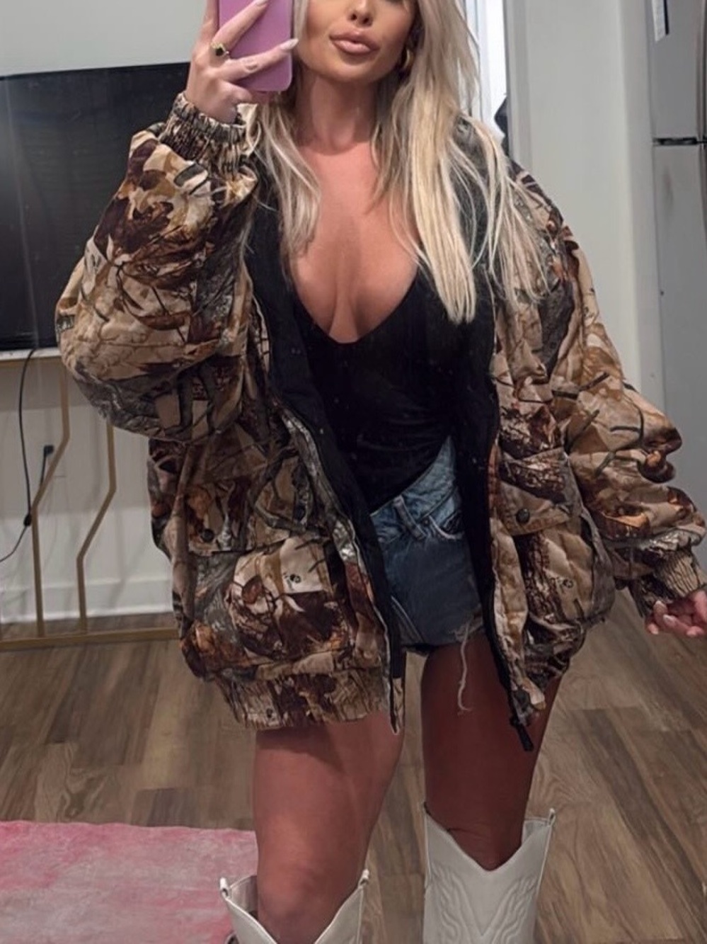 Camouflage Performance Jacket - Women's Brown Camo
